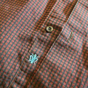 Men's TOSCANO Button Up Dress Casual Shirt sz M